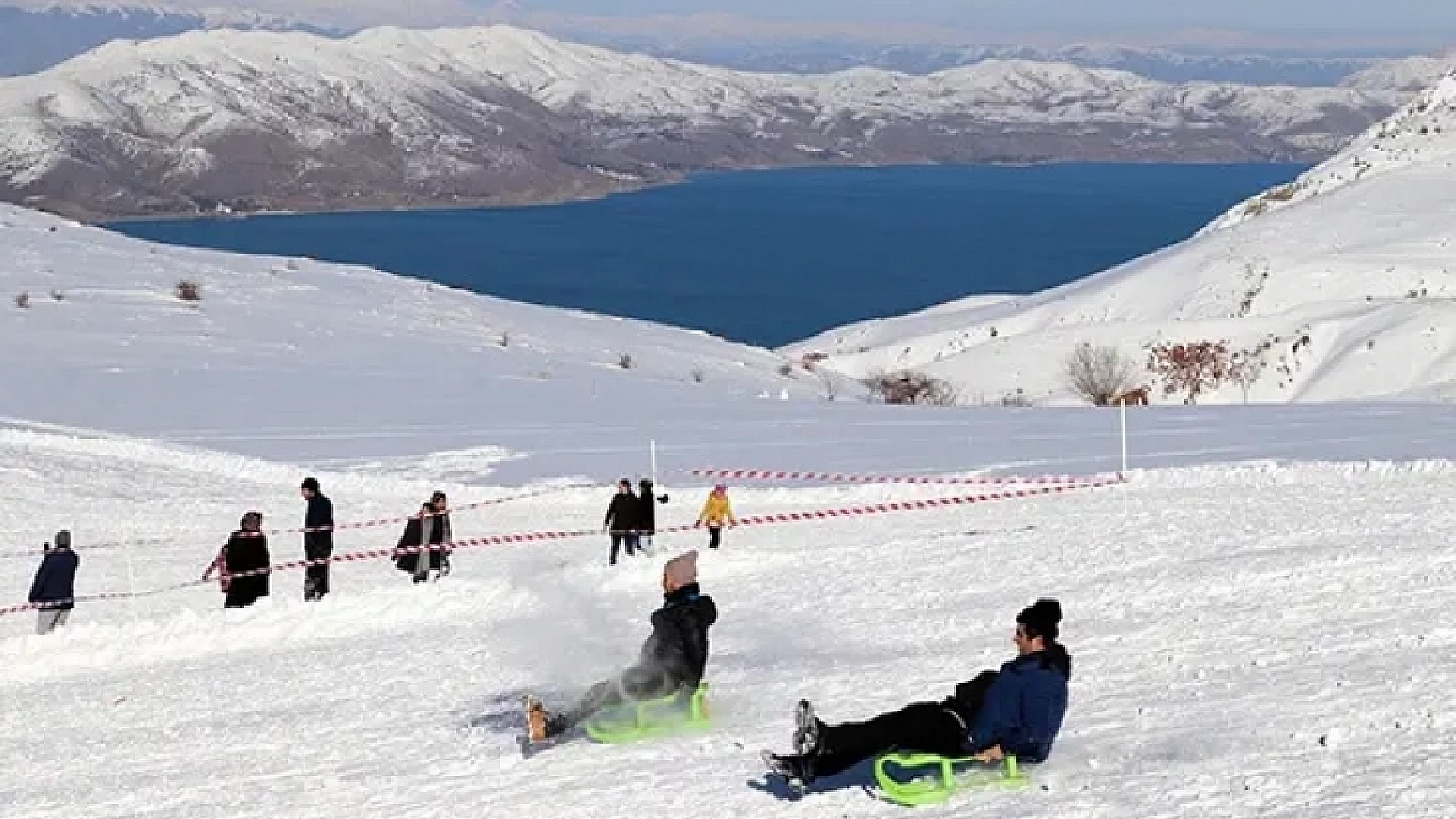 Hazarbaba'da Kayak Sezonu
