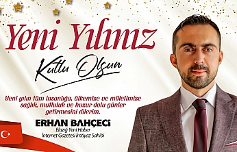 Bahçeci'den Yeni Yıl Mesajı