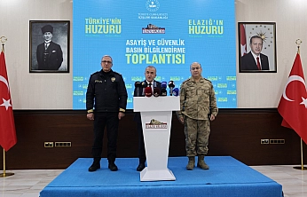 Elazığ'da Suç Oranları Düştü