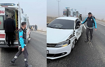 Elazığ'da Trafik Kazası!