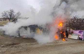 Elazığ'da Yangın!