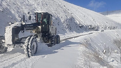 Elazığ'da 423 Köy Yolu Ulaşıma Kapalı