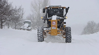 Elazığ'da 533 Köy Yolu Ulaşıma Kapalı