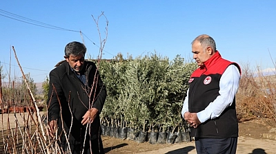 Elazığ'da fidancılık işletmelerine denetim