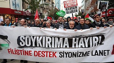 Elazığ'da Gazze İçin Yürüyüşe Davet