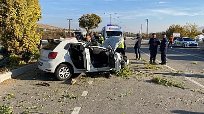 Elazığ'da Trafik Kazası!