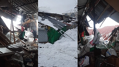 Fırtına Büyük Hasara Yol Açtı