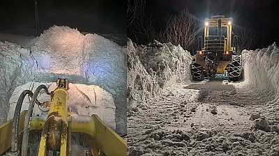 Kar Kalınlığı 1 Metreyi Geçti