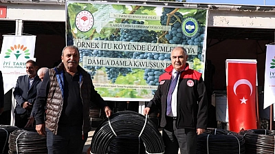 'Üzümler Suya Damla Damla Kavuşsun'