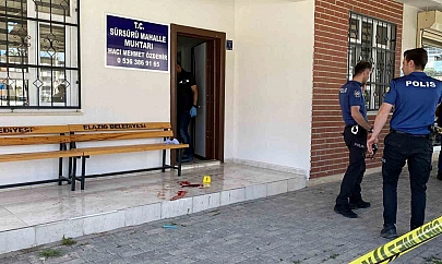 Elazığ'da Muhtara Silahlı Saldırı