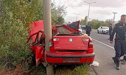 Elazığ'da trafik kazası: 2 yaralı