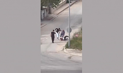 Elazığ'da Tekme Tokatlı Kavga!