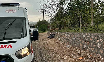 Elazığ'da Motosiklet Kazası