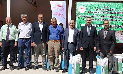 Elazığ'da Çiftçilere 'Kuru Fasülye' Desteği