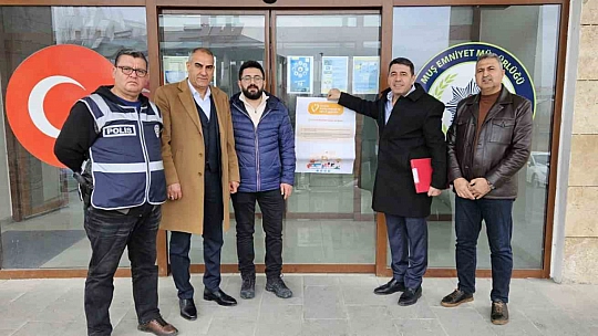 Bulanık'ta İnsan Hakları Günü kapsamında farkındalık ziyaretleri