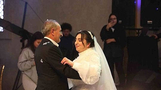 Down sendromlu Şevval'in düğün ve gelinlik hayali gerçek oldu
