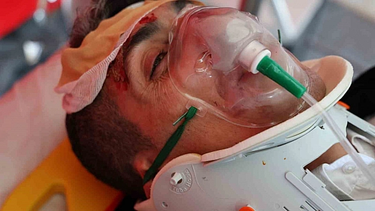 Fethi Sekin Şehir Hastanesi'nde deprem ve yangın tatbikatı