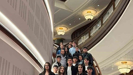 Hakkarili öğrenciler Ankara gezisinden döndü