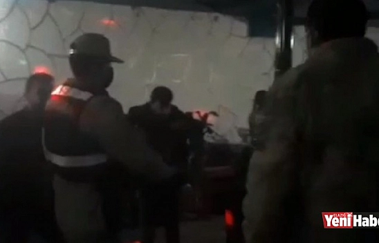Elazığ'da İçkili Eğlenceye Jandarma Baskını