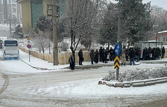 Elazığ'da Ulaşım Aksadı!