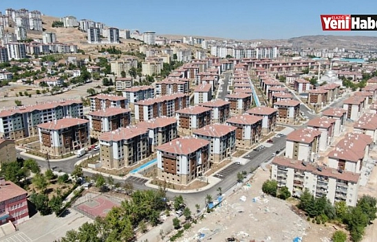 Deprem Sonrası Elazığ'da 24 Bin 83 Konut İnşa Edildi