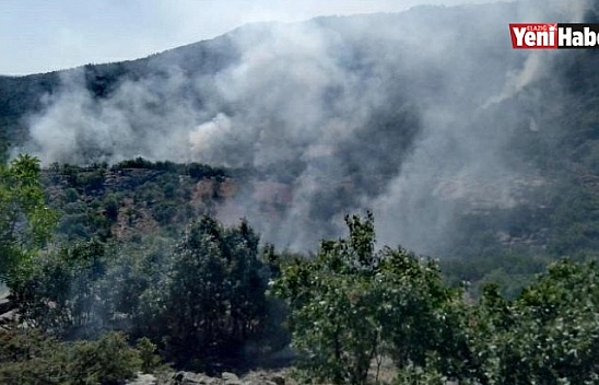 Diyarbakır'da Çıkan Yangın Elazığ'a Sıçradı!