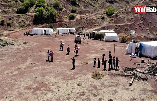 Elazığ'a Gelen Mevsimlik İşçilere Kızılay'dan Yardım Eli