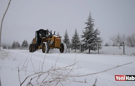 Elazığ'da 20 Köy Yolu Kapandı