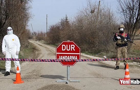 Elazığ'da Bir Köy Karantinaya Alındı