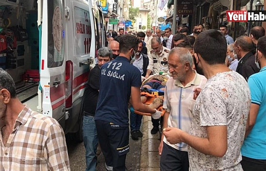 Elazığ'da Elektrik Akımına Kapılan İşçi Yaralandı