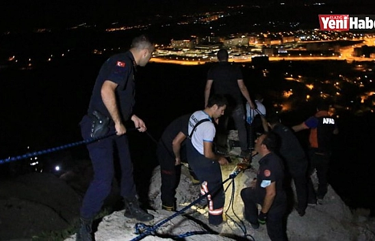 Elazığ'da Film Sahnelerini Aratmayan Kurtarma Operasyonu