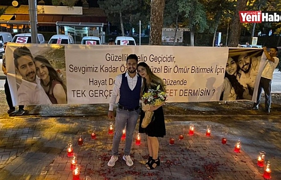 Elazığ'da İlginç Evlilik Teklifi