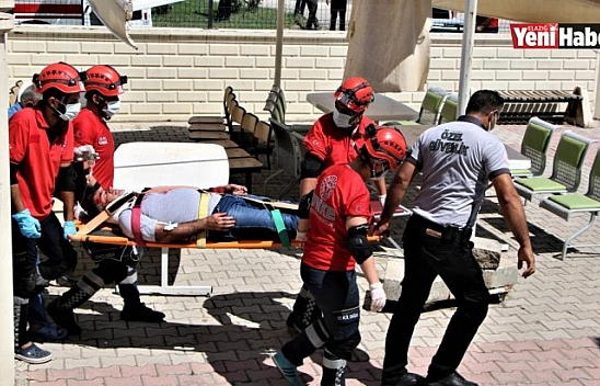 Elazığ'da Nefes Kesen Tatbikat!