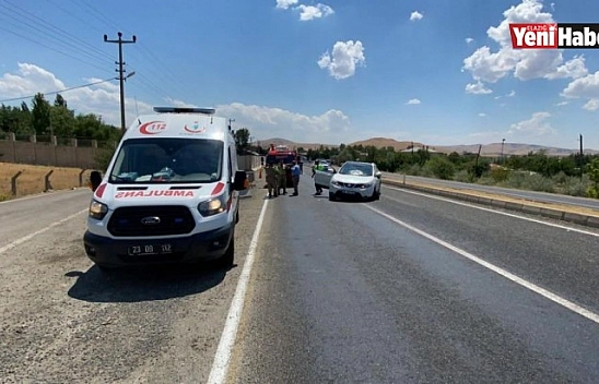 Elazığ'da Trafik Kazası: 4 Yaralı!