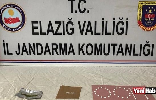 Elazığ'da Uyuşturucu İle Mücadele 2 Şüpheli Yakalandı