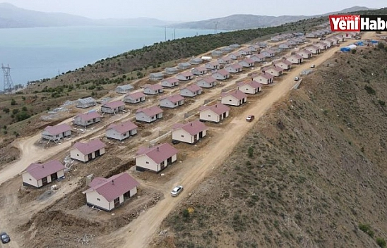 Elazığ'ın 300 Köyünde Çelik Konutlar Yükseliyor