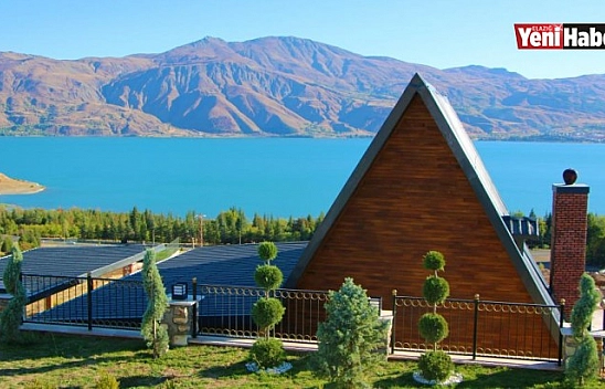 Göl Manzaralı Bungalov Evler Elazığ'ın Turizmine Katkı Sağlayacak