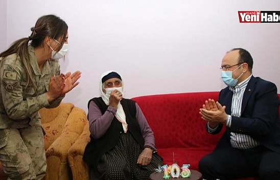 İlk Defa Doğum Günü Kutlayan Şahine Nine 103 Yaşına Girdi