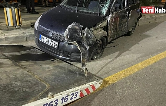 Kontrolden Çıkan Otomobil Ağacı Devirdi: 3 Yaralı