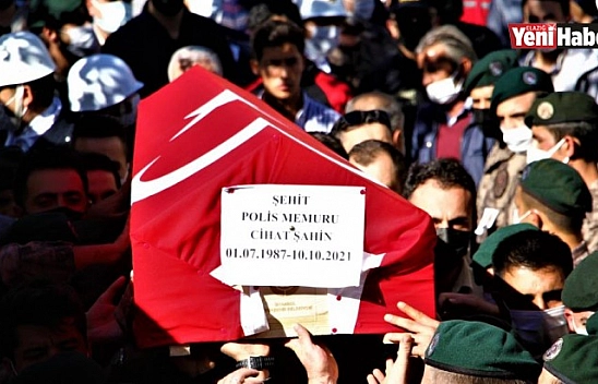 Şehit Cihat Şahin Son Yolculuğuna Uğurlandı