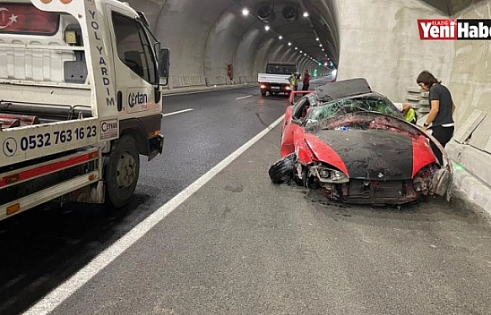 Takla Atan Otomobil Hurdaya Döndü!