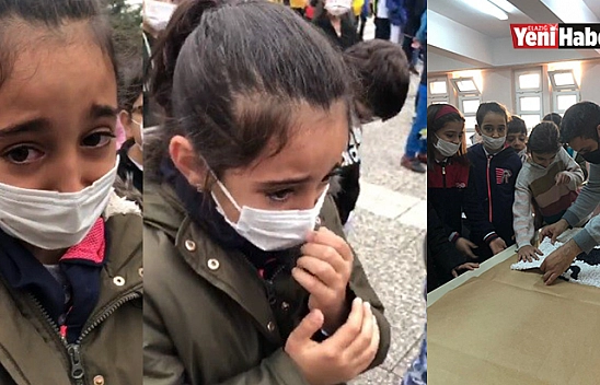 Törende Ağlayan Öğrenci Herkesi Duygulandırdı