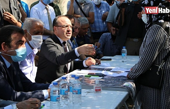 Vali Yırık Mustafapaşa Mahallesi'nde Hak Sahipleri İle Bir Araya Geldi