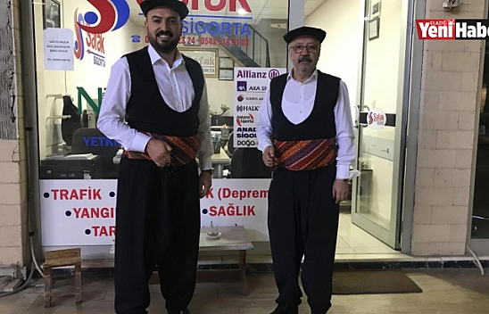 Yöresel Kıyafetlerle İşe Gidiyorlar