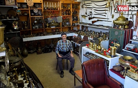 Yıllarca Antika Eşya Topladı, Deposunu Müzeye Çevirdi!