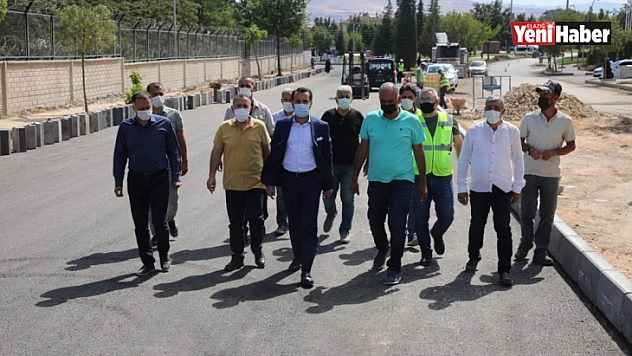 Başkan Şerifoğulları Ulukent'te Yapılan Çalışmaları İnceledi
