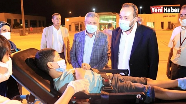 Cumhurbaşkanı Erdoğan'ın Tedavisini Üstlendiği Taha'nın Sağlık Durumu İyiye Gidiyor