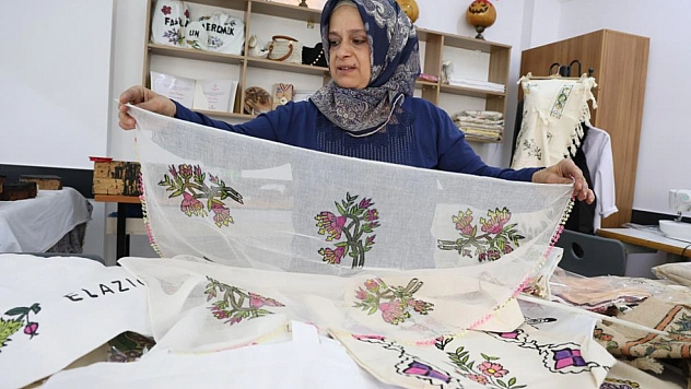 Elazığ'a Özgü Baskı Sanatını Yaşatıyor