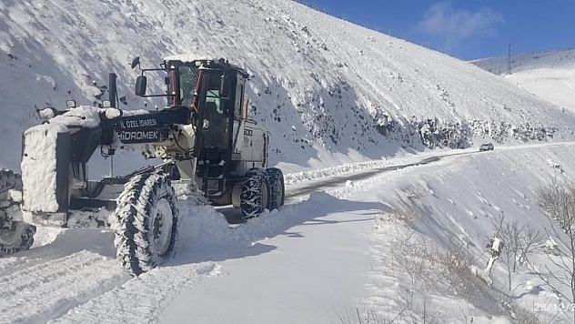 Elazığ'da 423 Köy Yolu Ulaşıma Kapalı