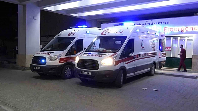 Elazığ'da Feci Kaza!